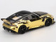 Nissan Z VeilSide FFZ400 Gold Chrome with Black Top Limited Edition 1/64 Diecast Model Car Mini GT MGT00985