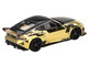 Nissan Z VeilSide FFZ400 Gold Chrome with Black Top Limited Edition 1/64 Diecast Model Car Mini GT MGT00985