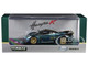 Pagani Huayra R Turquoise Carbon Fiber with Gold Wheels Global64 Series 1/64 Diecast Model Car Tarmac Works T64G-TL035-TCF