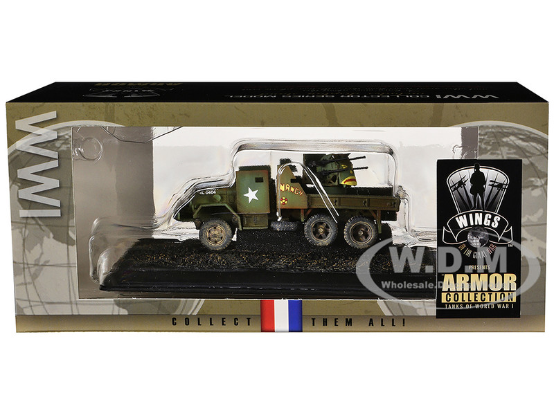 United States M35 Gun Truck Nancy United States Army Armor Collection Series 1/72 Model Wings of the Great War VN10002