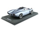 Pagani Huayra Codalunga Azzurro Sardegna Matt Blue Metallic with Black Top with DISPLAY CASE Limited Edition to 200 pieces Worldwide 1/18 Model Car BBR P18228A
