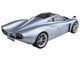Pagani Huayra Codalunga Azzurro Sardegna Matt Blue Metallic with Black Top with DISPLAY CASE Limited Edition to 200 pieces Worldwide 1/18 Model Car BBR P18228A