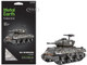 Model Kit United States M4 Sherman Tank Moderate Difficulty Steel Model Metal Earth PS2024
