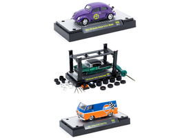 Model Kit 3 piece Car Set Release 80 Limited Edition to 9600 pieces Worldwide 1/64 Diecast Model Cars M2 Machines 37000-80
