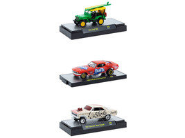 Sodas Set of 3 pieces Release 56 Limited Edition to 10000 pieces Worldwide 1/64 Diecast Model Cars M2 Machines 52500-A56