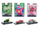 Sodas Set of 3 pieces Release 56 Limited Edition to 10000 pieces Worldwide 1/64 Diecast Model Cars M2 Machines 52500-A56