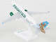 Airbus A320neo Commercial Aircraft Frontier Airlines Wilbur the Whitetail N301FR White with Tail Graphics Snap-Fit 1/150 Plastic Model Skymarks SKR907