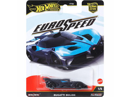Bugatti Bolide Blue and Dark Blue Metallic Euro Speed Series Diecast Model Car Hot Wheels JBK79