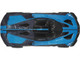 Bugatti Bolide Blue and Dark Blue Metallic Euro Speed Series Diecast Model Car Hot Wheels JBK79