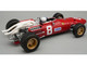 Ferrari 312 67 #8 Chris Amon 3rd Place Formula One F1 German GP 1967 Mythos Series with Driver Figure and Display Case Limited Edition to 45 pieces Worldwide 1/18 Model Car Tecnomodel TMD18-314B