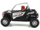 Can Am Maverick Sport XXC 1000R Silver Metallic and Black with Driver Figure 1/32 Diecast Model BRP Models 60025