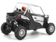 Can Am Maverick Sport XXC 1000R Silver Metallic and Black with Driver Figure 1/32 Diecast Model BRP Models 60025