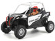 Can Am Maverick Sport XXC 1000R Silver Metallic and Black with Driver Figure 1/32 Diecast Model BRP Models 60025