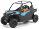 Can Am Maverick Trail DPS 1000 Blue and Black with Driver Figure 1/32 Diecast Model BRP Models 60027