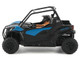 Can Am Maverick Trail DPS 1000 Blue and Black with Driver Figure 1/32 Diecast Model BRP Models 60027