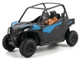 Can Am Maverick Trail DPS 1000 Blue and Black with Driver Figure 1/32 Diecast Model BRP Models 60027