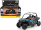 Can Am Maverick Trail DPS 1000 Blue and Black with Driver Figure 1/32 Diecast Model BRP Models 60027