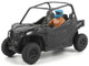 Can Am Maverick Trail DPS 1000 Matt Black with Driver Figure 1/32 Diecast Model BRP Models 60028