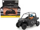 Can Am Maverick Trail DPS 1000 Matt Black with Driver Figure 1/32 Diecast Model BRP Models 60028