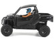 Can Am Commander XT 1000R Matt Black with Driver Figure 1/32 Diecast Model BRP Models 60030