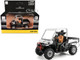 Can Am Defender XMR Silver Metallic and Black with Driver Figure 1/32 Diecast Model BRP Models 60031