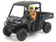 Can Am Defender XT HD9 Navy Blue and Black with Driver Figure 1/32 Diecast Model BRP Models 60032