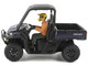 Can Am Defender XT HD9 Navy Blue and Black with Driver Figure 1/32 Diecast Model BRP Models 60032