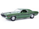1970 Dodge Challenger R T Hemi F8 Green with Black Stripes and Green Interior Mr Norm s Challenger 1/18 Diecast Model Car Greenlight 13700