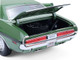 1970 Dodge Challenger R T Hemi F8 Green with Black Stripes and Green Interior Mr Norm s Challenger 1/18 Diecast Model Car Greenlight 13700