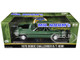 1970 Dodge Challenger R T Hemi F8 Green with Black Stripes and Green Interior Mr Norm s Challenger 1/18 Diecast Model Car Greenlight 13700