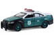 2014 Ford Taurus New York Police Department NYPD Vintage Tribute Livery Green and Black with White Top Hot Pursuit Series 47 1/64 Diecast Model Car Greenlight 43050B