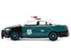 2014 Ford Taurus New York Police Department NYPD Vintage Tribute Livery Green and Black with White Top Hot Pursuit Series 47 1/64 Diecast Model Car Greenlight 43050B