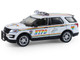 2016 Ford Police Interceptor Utility New York Police Department NYPD Pride Livery White with Rainbow Stripes Hot Pursuit Series 47 1/64 Diecast Model Car Greenlight 43050C