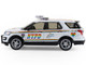 2016 Ford Police Interceptor Utility New York Police Department NYPD Pride Livery White with Rainbow Stripes Hot Pursuit Series 47 1/64 Diecast Model Car Greenlight 43050C