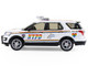2016 Ford Police Interceptor Utility New York Police Department NYPD Pride Livery White with Rainbow Stripes Hot Pursuit Series 47 1/64 Diecast Model Car Greenlight 43050C