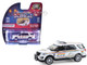 2016 Ford Police Interceptor Utility New York Police Department NYPD Pride Livery White with Rainbow Stripes Hot Pursuit Series 47 1/64 Diecast Model Car Greenlight 43050C