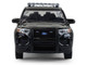2023 Ford Police Interceptor Utility Whitestown Police Dept Whitestown IN Black Hot Pursuit Series 47 1/64 Diecast Model Car Greenlight 43050D