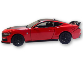 2024 Ford Mustang Dark Horse "Indiana" Red with Black Hood and Top "2025 Greenlight Waltersons Collector's Expo Exclusive" 1/64 Diecast Model Car by Greenlight