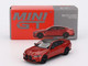BMW M4 Competition Sakhir Orange Metallic with Carbon Top Limited Edition 1/64 Diecast Model Car Mini GT MGT00811