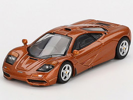 McLaren F1 Yquem Orange Metallic Limited Edition 1/64 Diecast Model Car Mini GT MGT00817