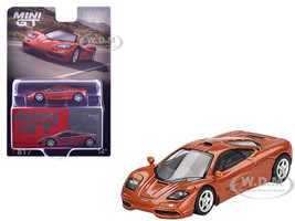 McLaren F1 Yquem Orange Metallic Limited Edition 1/64 Diecast Model Car Mini GT MGT00817