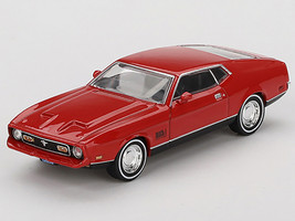 Ford Mustang Mach 1 Red 007 James Bond Diamonds Are Forever 1971 Movie Limited Edition 1/64 Diecast Model Car Mini GT MGT00905-007E