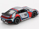 Porsche 911 Dakar #14 Rally 1978 Ice Gray Metallic Limited Edition 1/64 Diecast Model Car Mini GT MGT00964