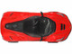 Ferrari LaFerrari Red with Black Top Euro Speed Series Diecast Model Car Hot Wheels JBK55