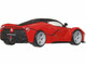 Ferrari LaFerrari Red with Black Top Euro Speed Series Diecast Model Car Hot Wheels JBK55 Ferrari LaFerrari Red with Black Top Euro Speed Series Diecast Model Car Hot Wheels JBK55