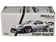 Toyota Pandem GR86 Silver Metallic 1/64 Diecast Model Car Pop Race PR640235
