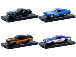 Auto Drivers Set of 4 pieces in Blister Packs Release 133 Limited Edition to 8000 pieces Worldwide 1/64 Diecast Model Cars M2 Machines 11228-133