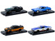Auto Drivers Set of 4 pieces in Blister Packs Release 133 Limited Edition to 8000 pieces Worldwide 1/64 Diecast Model Cars M2 Machines 11228-133