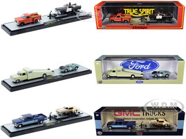 Auto Haulers Set of 3 Trucks Release 89 Limited Edition to 8000 pieces Worldwide 1/64 Diecast Models M2 Machines 36000-89