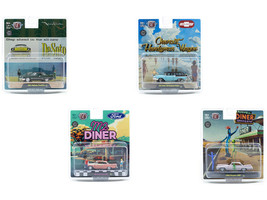Auto News Release 16 Set of 4 Cars Limited Edition to 8500 pieces Worldwide 1/64 Diecast Model Cars M2 Machines 67500-16